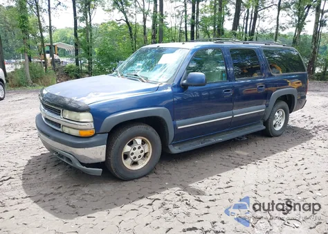 2002 Chevrolet Suburban 1500 Lt из США, поврежденный, VIN 1GNFK16Z62J127727